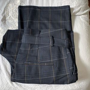 H&M High Waisted Belted Trousers -  Size 16